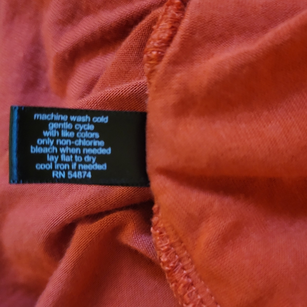 100% Modal The Limited Sleeveless Red Boho Top With Pockets, Elastic Hem, EUC XS - Picture 16 of 16